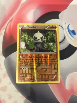 Pancham Reverse Holo 59/111 Furious Fists Pokemon Card NM - Image 1