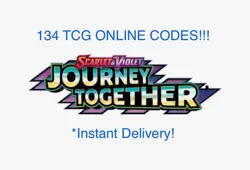 134 Journey Together - Pokemon TCG Live Digital Redemption Codes! - English - Image 1