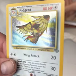 Pokemon TCG Pidgeot Jungle 8/64 Holo Unlimited Holo Rare - Image 2