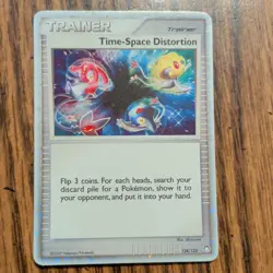 Pokemon Time Space Distortion Trainer 124/123 Secret Rare Mysterious Treasures - Image 1