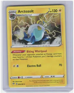 Pokemon Darkness Ablaze #66/189 Arctozolt - Image 1