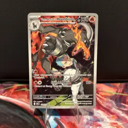 Team Rocket's Houndoom 191/182 Pokemon TCG Destined Rivals Illustration Rare NM - Image 1