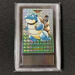 ARS 9 Blastoise No.009 Holo Pokemon Carddass TCG Vintage Nintendo Japanese 1997 - Image 2