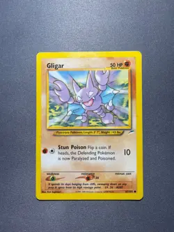 Pokemon TCG Gligar Unlimited 67/105 Neo Destiny Regular - Image 1