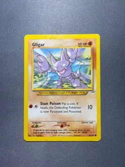 Pokemon TCG Gligar Unlimited 67/105 Neo Destiny Regular - Image 3