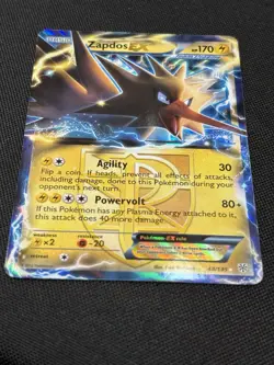 Pokemon Zapdos EX (Team Plasma) 48/135 Plasma Storm Holo - Image 2