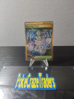 Pokemon Jamming Tower 243/182 Near Mint- Destined Rivals - Image 1