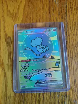 Pokemon Mew ex 232/091 SV: Paldean Fates Special Illustration Rare Holo 180 HP - Image 1