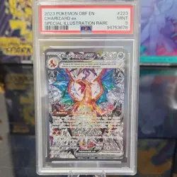 Pokemon SV03 Obsidian Flames Charizard ex 223/197 SIR Holo EN PSA 9 - Image 1