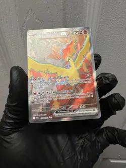 Pokemon TCG Team Rockets Moltres EX Destined Rivals 208/182 NearMint Condition - Image 4