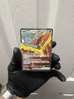 Pokemon TCG Team Rockets Moltres EX Destined Rivals 208/182 NearMint Condition - Image 5