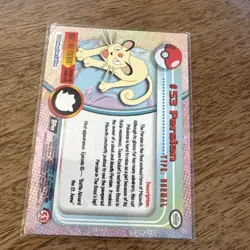 Persian Topps Series #53 Non-Holo 1999 Near Mint Pokemon - Image 2