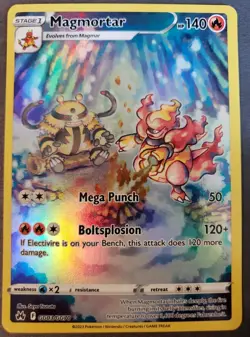 Pokemon TCG Magmortar GG03/GG70 Crown Zenith Galarian Gallery Ultra Rare Holo - Image 1