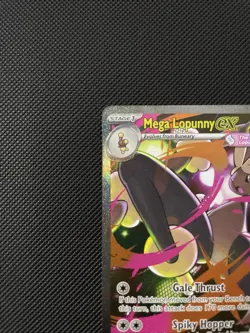 Pokemon Mega Lopunny ex 128/094 Phantasmal Flames Holo Rare 330 HP EN NM - Image 2