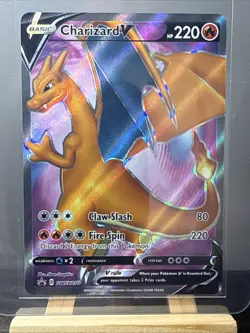 Pokemon Champions Path Charizard V SWSH050 Promo Full Art NM-MT - Image 1