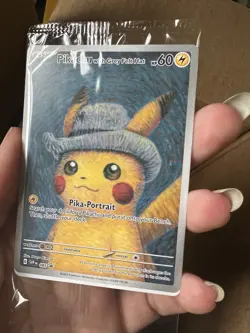 The Pokemon Company Pikachu with Grey Felt Hat 85 Scarlet & Violet Promo Regular - Image 1