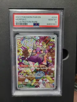 Pokemon Morpeko 206/182 Paradox Rift PSA 10 Gem Mint - Image 1