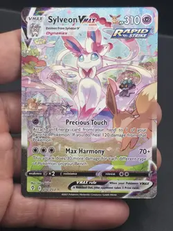 Pokemon TCG Sylveon VMAX 212/203 Evolving Skies Secret Rare 310HP - Image 2