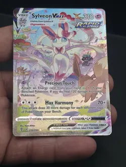 Pokemon TCG Sylveon VMAX 212/203 Evolving Skies Secret Rare 310HP - Image 3