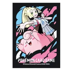 Pokemon Center Original Pokemon Card Game Deck Shield Lillie & Pippi - Image 1