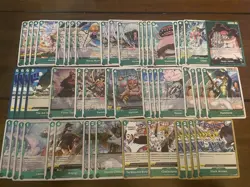 Hody Jones Green Fishman OP12 Complete Deck - One Piece TCG Ready To Play - Image 2