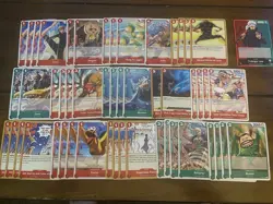 Trafalgar Law Green Red OP12 Complete Deck - One Piece TCG Ready To Play - Image 2