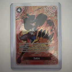 Sabo P-105 SP Adventure on Kami's Island OP15-EB04 NM One Piece TCG - Image 1