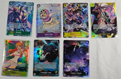 One Piece Secret Rare Lot Op10-022 OP10-111 OP10-30 OP08-106 OP10-119 OP08-106 - Image 1