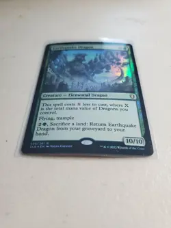 earthquake dragon lp/mp foil mtg - Image 1