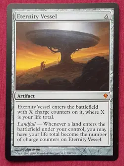 Magic The Gathering ZENDIKAR ETERNITY VESSEL artifact card MTG - Image 1