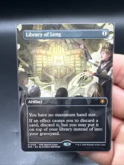 Library of Leng (Borderless) Special Guests Regular-Never Played-M0158 - Image 2