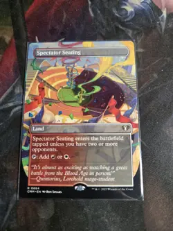 Spectator Seating (Borderless) [CMM - 664] - NM [Foil] TCG MTG - Image 1