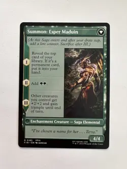 Esper Origins / Summon: Esper Maduin - MTG FINAL FANTASY - NM - Image 2