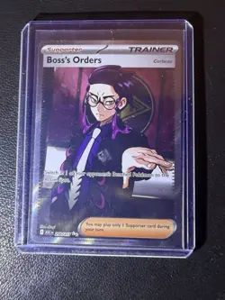 Boss's Orders 256/217 Pokemon Ascended Heroes Illustration Rare Full Art Holo - Image 1