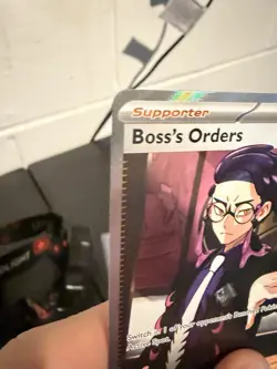 Boss's Orders 256/217 Pokemon Ascended Heroes Illustration Rare Full Art Holo - Image 4