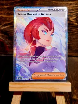 Pokemon Destined Rivals Team Rocket's Ariana 237/182 Holo m, NM - Image 1