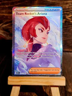 Pokemon Destined Rivals Team Rocket's Ariana 237/182 Holo m, NM - Image 2