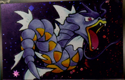 Dark Gyarados ⭐ No. 130 Holo Rare Team Rocket 1997 Pokemon Japanese NM - Image 4