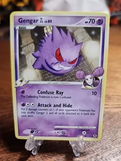 Gengar GL 40/111 Rising Rivals Regular LP Midera 2009 Pokemon TCG - Image 1