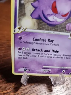 Gengar GL 40/111 Rising Rivals Regular LP Midera 2009 Pokemon TCG - Image 4