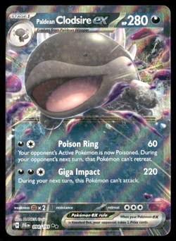 Paldean Clodsire ex - 094/159 Journey Together (JTG) Double Rare Pokemon TCG - Image 1