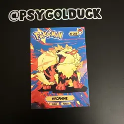 Pokemon Card Peru Base Set Arcanine - Image 1