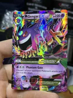 #4 M Gengar EX 35/119 XY Phantom Forces 2014 Holo Rare Pokemon Card TCG - Image 4