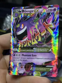 #4 M Gengar EX 35/119 XY Phantom Forces 2014 Holo Rare Pokemon Card TCG - Image 5