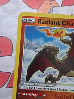 Pokemon TCG Radiant Charizard Crown Zenith 020/159 NM Condition - Image 2
