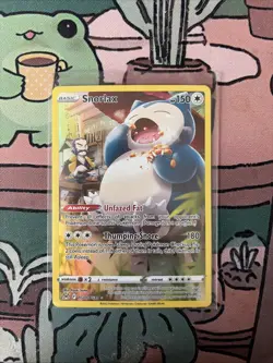 Pokemon TCG Snorlax Trainer Gallery TG10/TG30 Lost Origin Holo Ultra Rare - Image 1