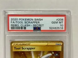 2020 Pokemon Sword & Shield Rebel Clash 208/192 Full Art Tool Scrapper Secret - Image 2