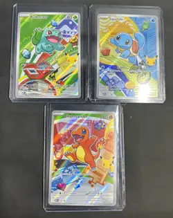 Pokemon TCG: First Partner Illustration Collection - Kanto Set - 037, 038, 039 - Image 1