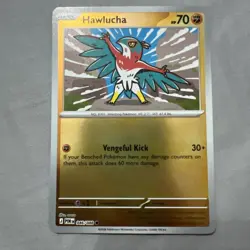 Pokemon TCG Hawlucha Common ME03: Perfect Order 046/088 Reverse Holo NM - Image 1