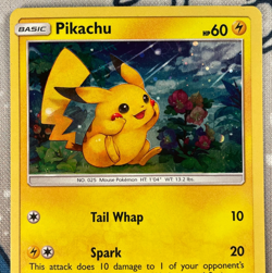 Pikachu SM86 Black Star Promo Holo Rare Sun & Moon Pokemon Card 2017 MP - Image 2